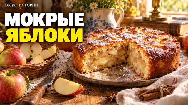 Оказалось, что мокрую шарлотку чаще портят не рецепт и не духовка, а сами яблоки