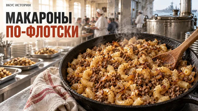 Почему макароны по-флотски стали главным блюдом СССР и что было до него