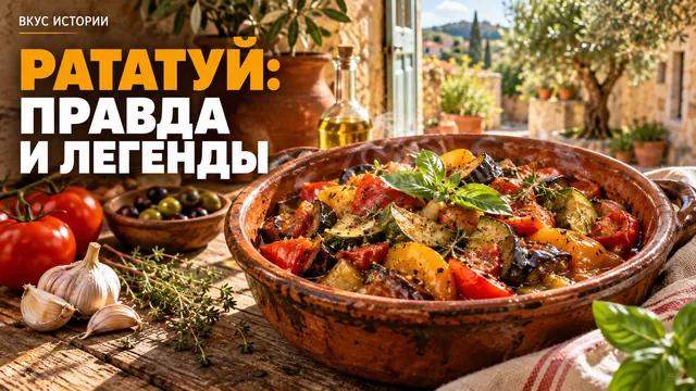 Как на самом деле выглядел рататуй, пока его не превратили в веер из ломтиков?