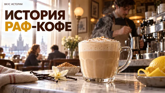 Почему раф стал легендой московских кофеен и как его готовить дома