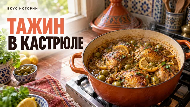 Почему марокканский тажин получается в обычной кастрюле и что для этого нужно