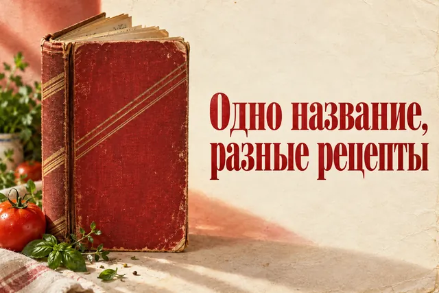Отчего две «Книги о вкусной и здоровой пище» с одним названием дают разные рецепты?