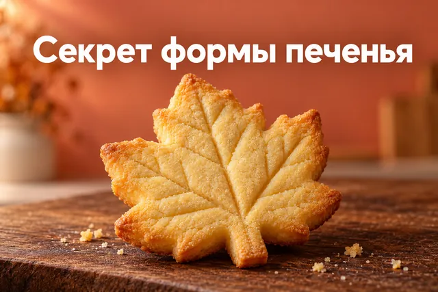 «Не рецепт, а температура: что на самом деле держит форму песочного печенья»