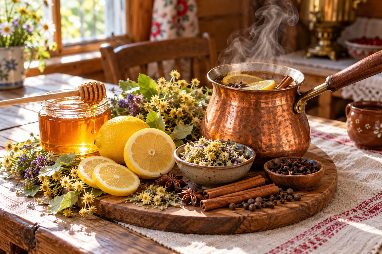Мёд и пряности для сбитня
