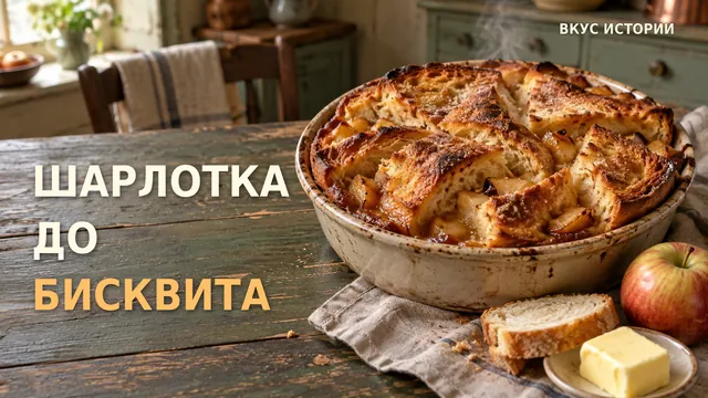 Почему шарлотка была хлебом: как готовили десерт до бисквита и повторяем дома