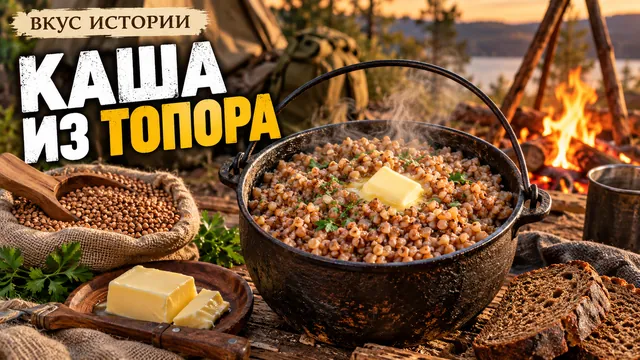 Как собрать сытный горячий обед из нескольких простых продуктов, если топор в котелке не появляется?
