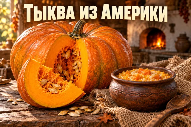 Почему тыкву из Америки стали томить в русской печи