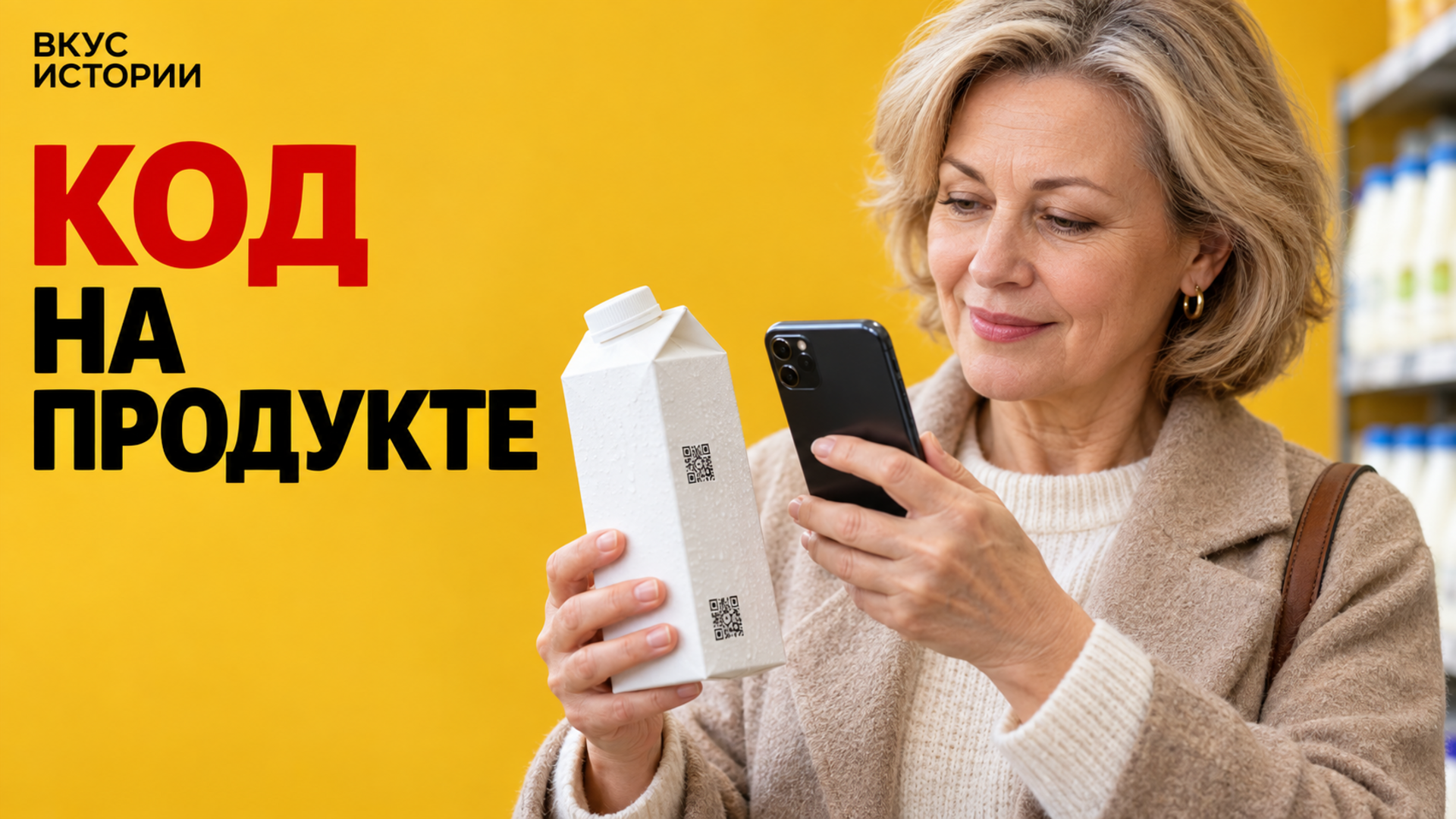 Почему на упаковке два квадратных кода — и что делать, если код не считывается